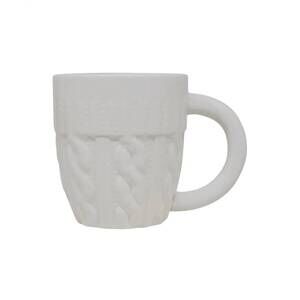 NEW SWEET WATER DECOR sweater coffee mug in cream